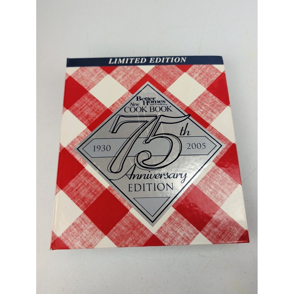 Better Homes and Gardens Cookbook 75th Anniversary Limited Edition 5 Ring Binder